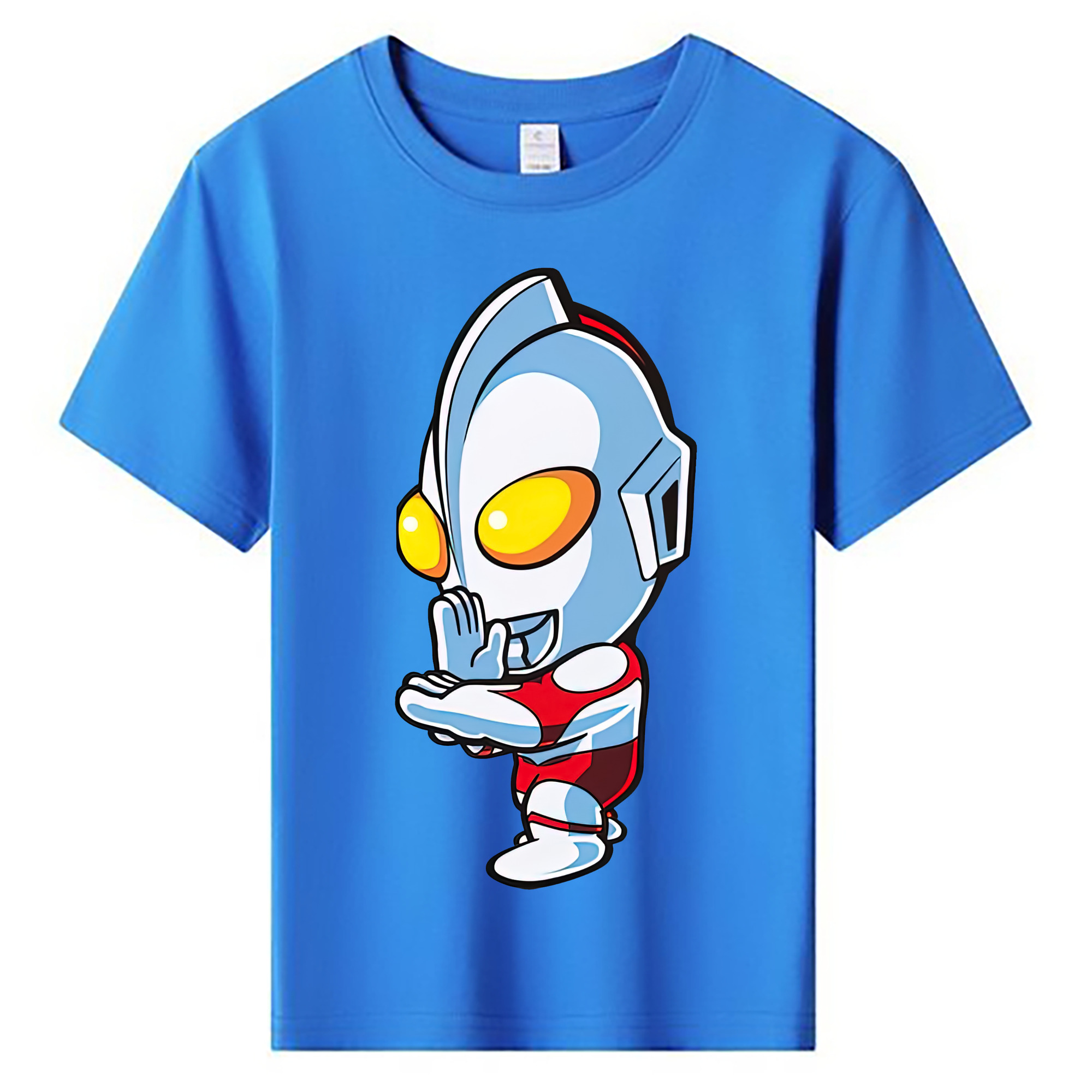 （画像用） ウルトラマン Ultraman 綿100％キッズTシャツ（フロントプリント）